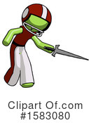Green Design Mascot Clipart #1583080 by Leo Blanchette