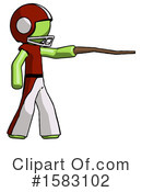Green Design Mascot Clipart #1583102 by Leo Blanchette