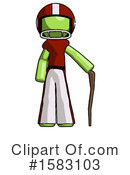 Green Design Mascot Clipart #1583103 by Leo Blanchette