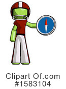 Green Design Mascot Clipart #1583104 by Leo Blanchette