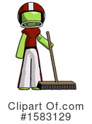 Green Design Mascot Clipart #1583129 by Leo Blanchette