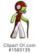 Green Design Mascot Clipart #1583135 by Leo Blanchette