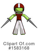 Green Design Mascot Clipart #1583168 by Leo Blanchette