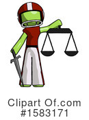 Green Design Mascot Clipart #1583171 by Leo Blanchette