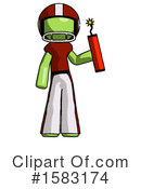 Green Design Mascot Clipart #1583174 by Leo Blanchette
