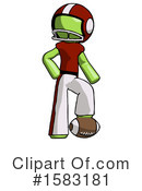 Green Design Mascot Clipart #1583181 by Leo Blanchette