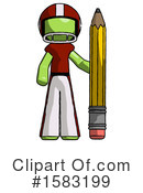 Green Design Mascot Clipart #1583199 by Leo Blanchette