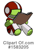 Green Design Mascot Clipart #1583205 by Leo Blanchette