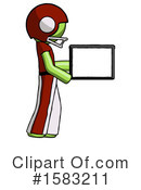 Green Design Mascot Clipart #1583211 by Leo Blanchette