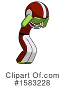 Green Design Mascot Clipart #1583228 by Leo Blanchette