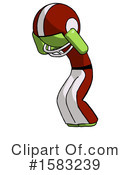 Green Design Mascot Clipart #1583239 by Leo Blanchette