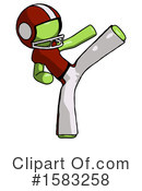 Green Design Mascot Clipart #1583258 by Leo Blanchette