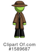 Green Design Mascot Clipart #1589687 by Leo Blanchette