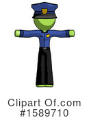 Green Design Mascot Clipart #1589710 by Leo Blanchette