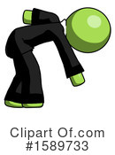 Green Design Mascot Clipart #1589733 by Leo Blanchette