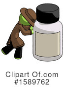 Green Design Mascot Clipart #1589762 by Leo Blanchette