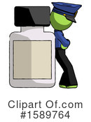 Green Design Mascot Clipart #1589764 by Leo Blanchette