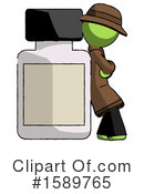 Green Design Mascot Clipart #1589765 by Leo Blanchette