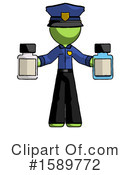 Green Design Mascot Clipart #1589772 by Leo Blanchette
