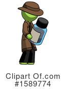 Green Design Mascot Clipart #1589774 by Leo Blanchette
