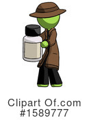 Green Design Mascot Clipart #1589777 by Leo Blanchette