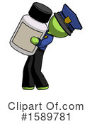 Green Design Mascot Clipart #1589781 by Leo Blanchette