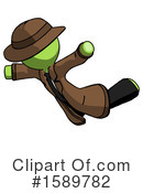 Green Design Mascot Clipart #1589782 by Leo Blanchette