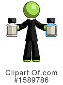 Green Design Mascot Clipart #1589786 by Leo Blanchette