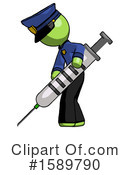 Green Design Mascot Clipart #1589790 by Leo Blanchette