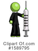 Green Design Mascot Clipart #1589795 by Leo Blanchette