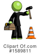Green Design Mascot Clipart #1589811 by Leo Blanchette