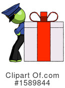 Green Design Mascot Clipart #1589844 by Leo Blanchette