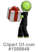 Green Design Mascot Clipart #1589848 by Leo Blanchette