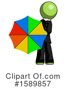 Green Design Mascot Clipart #1589857 by Leo Blanchette