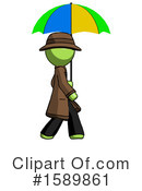 Green Design Mascot Clipart #1589861 by Leo Blanchette