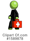 Green Design Mascot Clipart #1589878 by Leo Blanchette