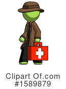 Green Design Mascot Clipart #1589879 by Leo Blanchette