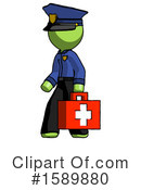 Green Design Mascot Clipart #1589880 by Leo Blanchette