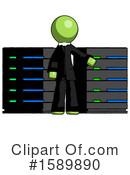 Green Design Mascot Clipart #1589890 by Leo Blanchette