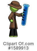 Green Design Mascot Clipart #1589913 by Leo Blanchette