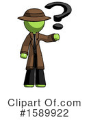 Green Design Mascot Clipart #1589922 by Leo Blanchette