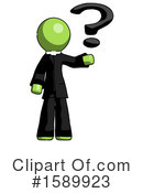 Green Design Mascot Clipart #1589923 by Leo Blanchette