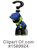 Green Design Mascot Clipart #1589924 by Leo Blanchette
