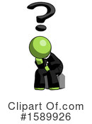 Green Design Mascot Clipart #1589926 by Leo Blanchette