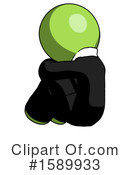 Green Design Mascot Clipart #1589933 by Leo Blanchette