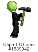 Green Design Mascot Clipart #1589942 by Leo Blanchette
