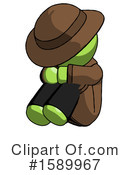 Green Design Mascot Clipart #1589967 by Leo Blanchette