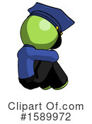 Green Design Mascot Clipart #1589972 by Leo Blanchette