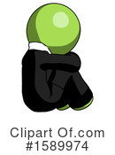 Green Design Mascot Clipart #1589974 by Leo Blanchette
