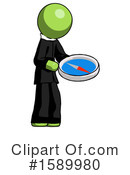 Green Design Mascot Clipart #1589980 by Leo Blanchette